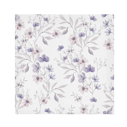 Servilletas de Tela Pack 6 20x20 in Polyester Flores miniatura 1