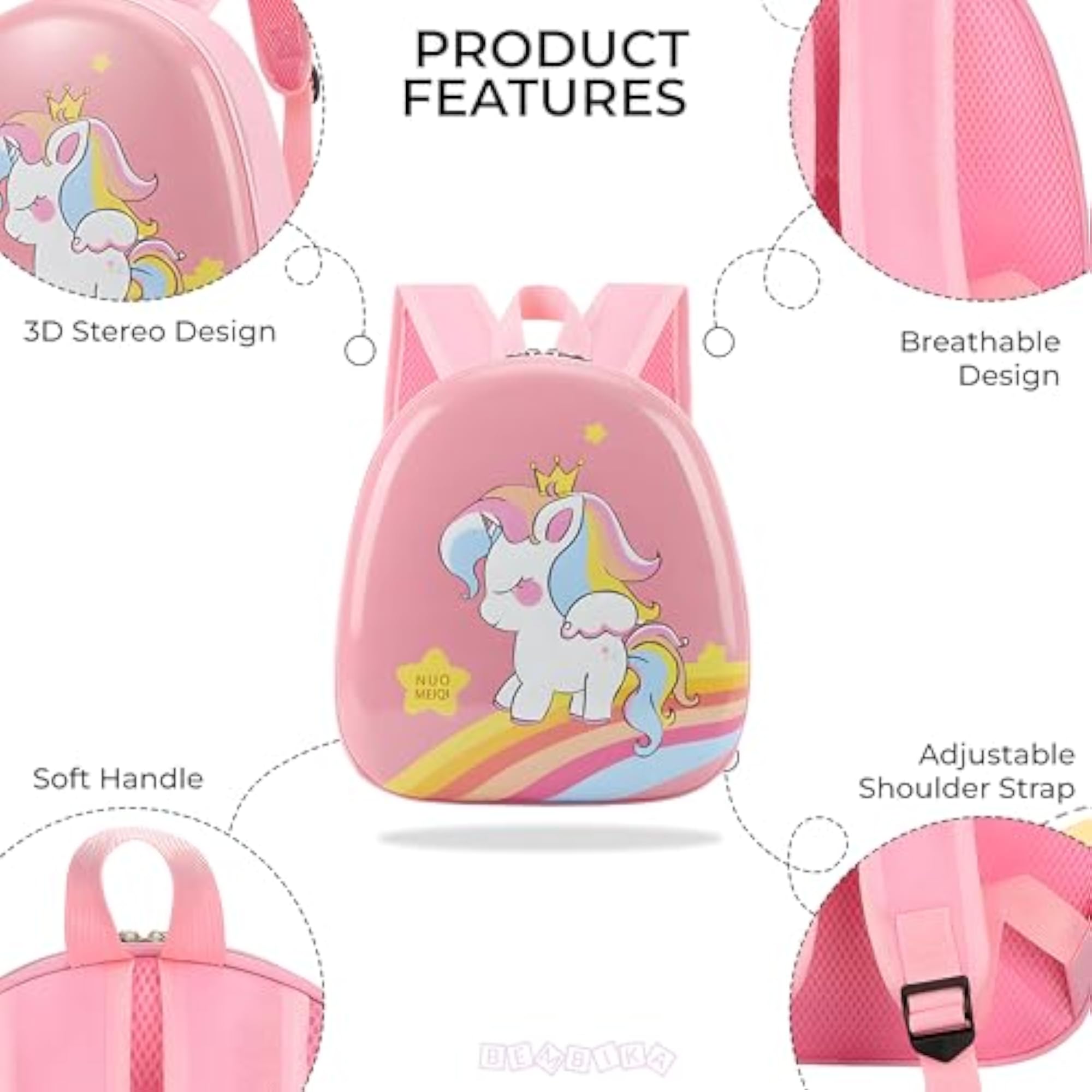 Cute Cartoon Kindergarten School Bag for Boys and Girls