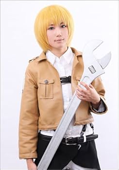 Amazon.co.jp: 進撃の巨人 アルミン アルレルト 風 ウィッグ