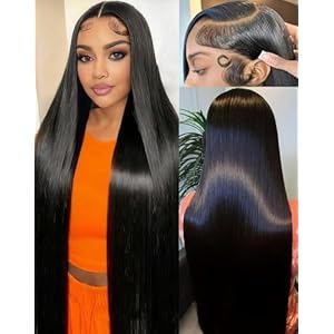 30 Inch Straight Wigs Human Hair 13...