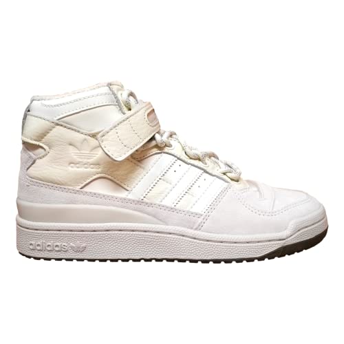 adidas Originals Mens Ivy Park Forum Mid Sneaker (Aluminum/Court White/Brown, 7.5)