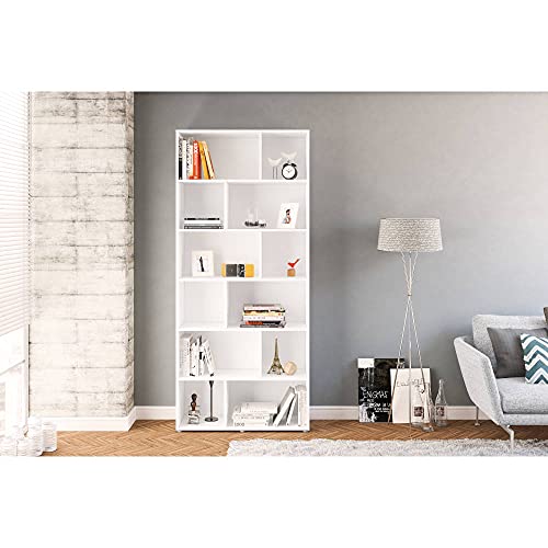 Estante Xangai 12 Nichos Branco Politorno