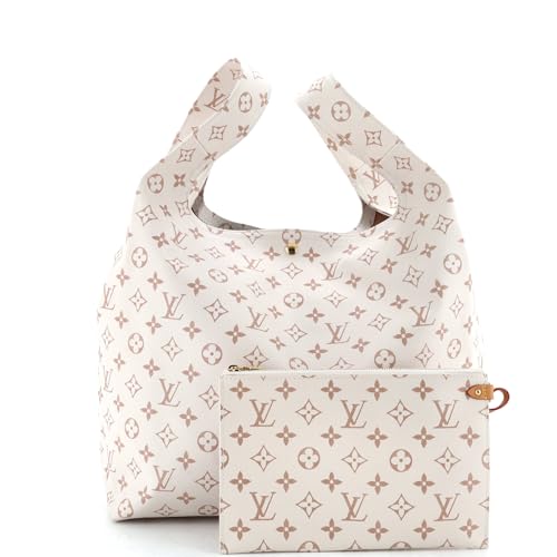 Pre-Loved Atlantis Handbag Monogram Dune Canvas GM, Neutral2