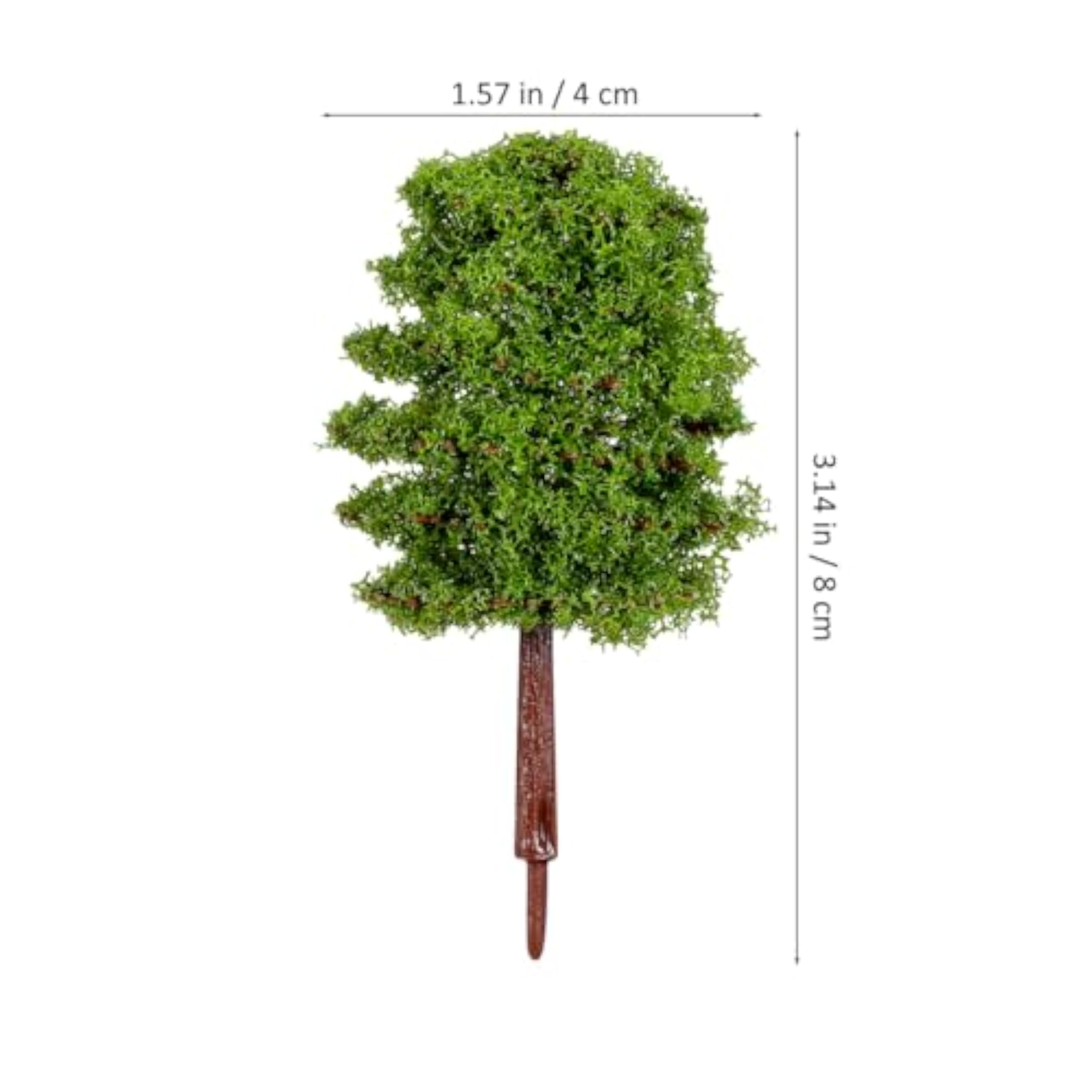 Model Tree Scale Trees, Hand Made Decorative Scenery Trees