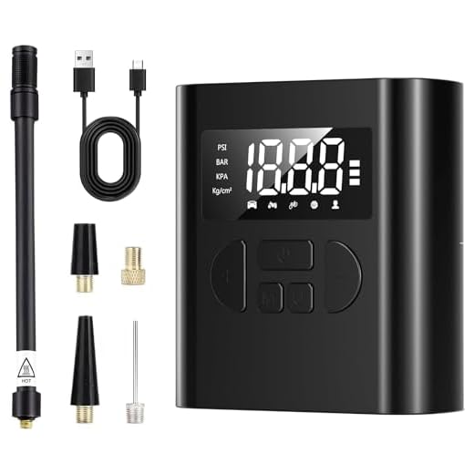 TOLSPALER 6000mah Compresor Aire Portatil, Iinflador Ruedas Coche 150 PSI 5 Modos, con Pantalla LCD con Sensor de Presión, Compresor Aire para Coche, Bicicleta, Moto, Pelota