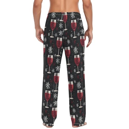 Mens Pajama Pants Pajama Bottoms for Men Pj Pant Sleepwear with Pockets3