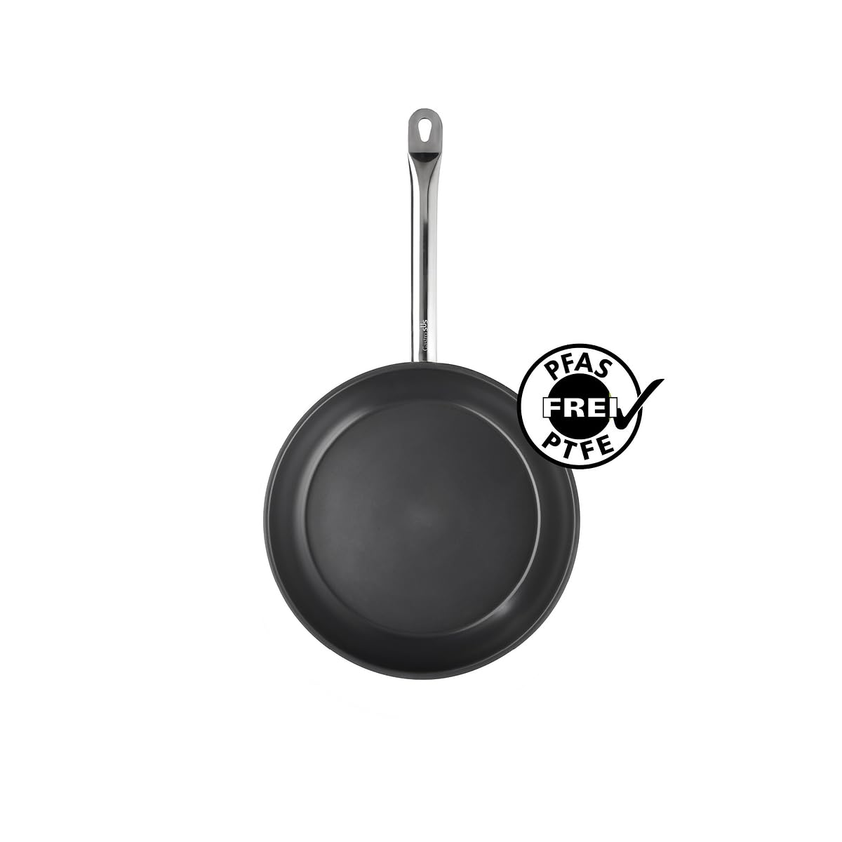 GastroSUS Industar PLUS 163150-20 - Padella in acciaio inox a induzione, 20 cm