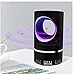 Advanced Mosquito Exterminator – Suction Fan,No Zapper,Silent Photocatalyst Vacuum Trap with USB Power Adapter, Child Safe,for Indoors Outdoors Home Bedroom (White-A)