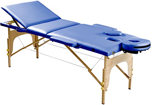 SportPlus lettino da massaggio, ultra confortevole, schiuma rigida, similpelle spessa 5 cm, PU non inquinante certificato, portata fino a 200 kg, borsa da trasporto inclusa, pieghevole, SP-MAS-001-K