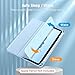 Fintie Hybrid Slim Case for iPad (A16) 11th Generation 11 Inch (2025), iPad 10th Generation 10.9 Inch (2022) - Shockproof Cover with Clear Transparent Back Shell & Pencil Holder, Sky Blue