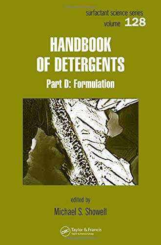 Handbook of Detergents, Part D: Formulation