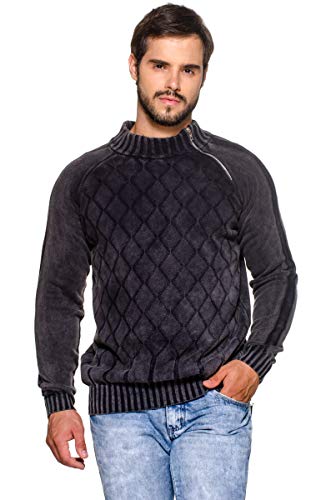 Blusa Tricô 100% Algodão Hungria 7160 COR:Preto;Tamanho:GG;Gênero:Masculino