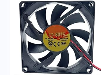 12V 0.28A 8015 Cooling Fan 80X80X15mm