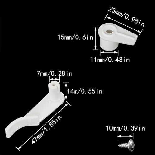 Image of 20PCS White LED Plastic Ceiling Light Fixed Clips Light Mounting Brackets Holder Strip Light Mounting Brackets for Lamp Socket Light Fixture