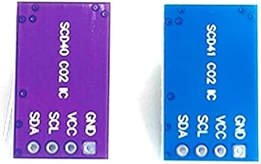 SCD40 CO2 Gas Sensor Module - High-Precision Carbon Dioxide Temperature Humidity Detector with I2C Interface Compatible for Arduino DIY(SCD40)