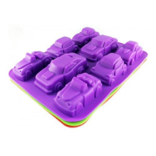 Preisvergleich Produktbild Pandortex 8 TEILIGE SILIKONFORM- AUTOS