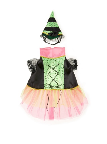 Disfraz Witchy Business para perros XS verde