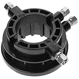 MALUGOGO Drehkupplungs Reifenmontiergerät mit Präziser Steuerung und Schnellventil aus Kunststoff und Metall für Reifenwechsel in Kfz Werkstätten und Heimwerker