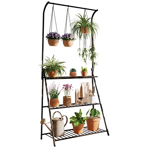 Introducing The Newest Plant Stand With Hanging Bar