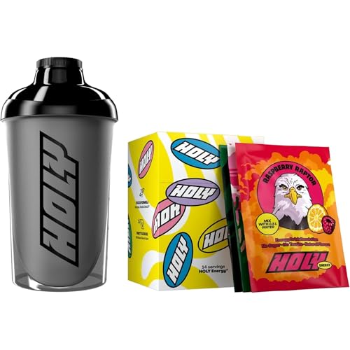 HOLY Energy Starter Set - Focus Drink | 2x7 portions au goût fruité et intense | Boosté par...