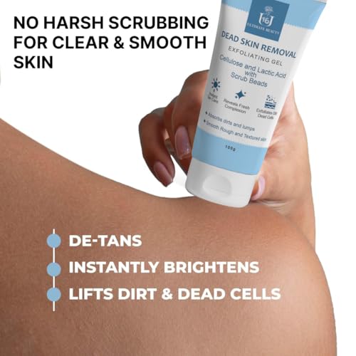 Image of U16 Dead Skin Removal Exfoliating Gel with Cellulose, Lactic Acid & Scrub Beads