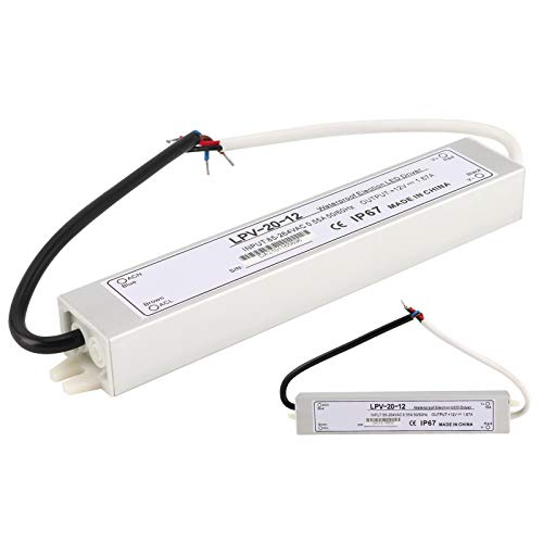 Switch transformer LPV-20-12 étanche avec boîtier aluminium durable