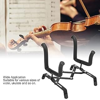 Support de violon pliable, support de rack portable tenant un support de sol pour guitare ukulélé violon mandoline (noir) - Les Beatles, Paul McCartney, John Lennon, RIngo Starr, George Harrison Support de violon pliable, support de rack portable tenant un support de sol pour guitare ukulélé violon mandoline (noir) – Image 6