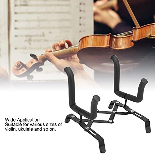 Support de violon pliable, support de rack portable tenant un support de sol pour guitare ukulélé violon mandoline (noir) - Les Beatles, Paul McCartney, John Lennon, RIngo Starr, George Harrison Support de violon pliable, support de rack portable tenant un support de sol pour guitare ukulélé violon mandoline (noir) – Image 7