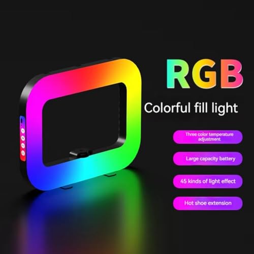 Éclairage portable RGB rechargeable avec fixation cage de lapin - 2