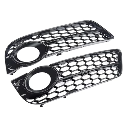 Cubierta de luz antiniebla y rejilla delantera de panal para A5 Cabriolet de 2010 a 2011
