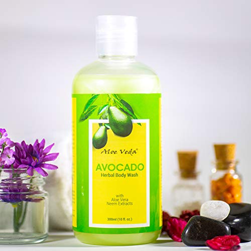 Image of Aloe Veda Body Wash and Luxury Shower Gel (Avocado)