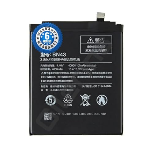 Image of Original BN43 Battery for Redmi Note 4 / Note 4X Battery with 6 Month Warranty ****(D255)