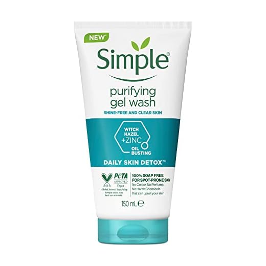 Simple Daily Skin Detox Purifying Gesichtsreiniger, 150 ml