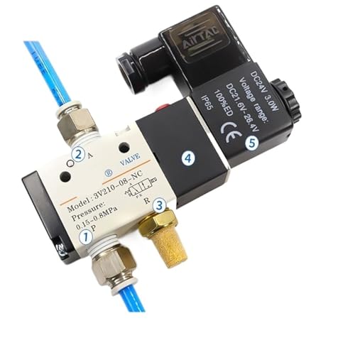 Electrovanne pneumatique 3/2 220V pour remplacer vos vannes défectueuses