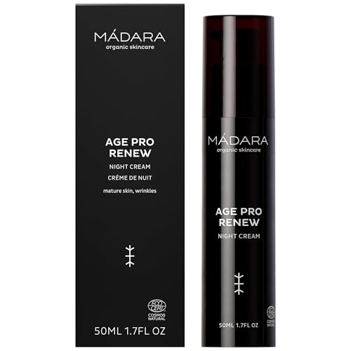 MÁDARA AGE PRO Crème de Nuit anti-âge à l'acide hyaluronique pour revitaliser et lisser la peau