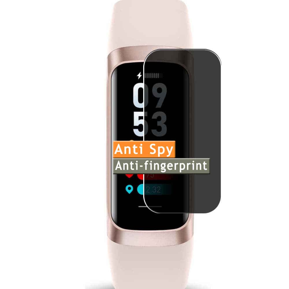 Privacy Screen Protector, compatible with IMFRCHCS C60 1.1" Smart Watch smartwatch Anti Spy Film Protectors Sticker [ Not Tempered Glass ]