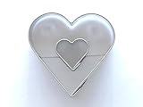  Stadter M281442 - Cortapastas Corazon INOX INOX Corazon 4cm