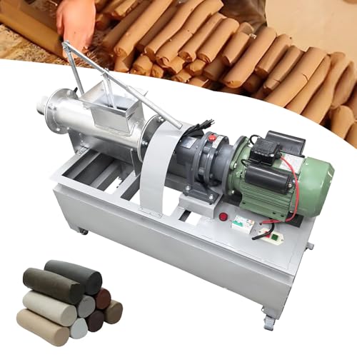 EQCOTWEA 1.5KW Stainless Steel Pug Mill