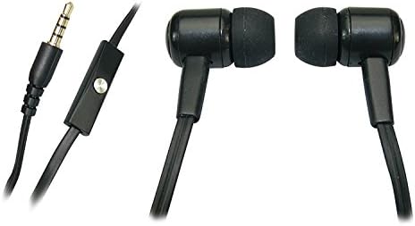 Ear Handsfree Earphones Headphone With MIC For Stereo Headset (black)
