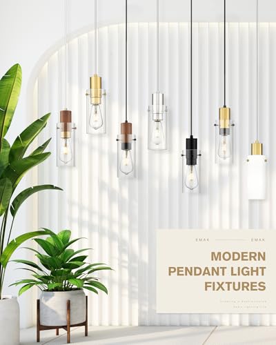 Emak Brushed Nickel Pendant Light Fixtures thumb #6