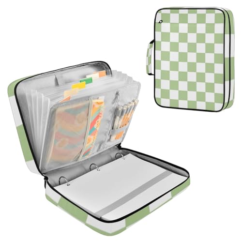 Organizador de archivos para escritorio en casa con diseño a cuadros y 7 divisiones 2