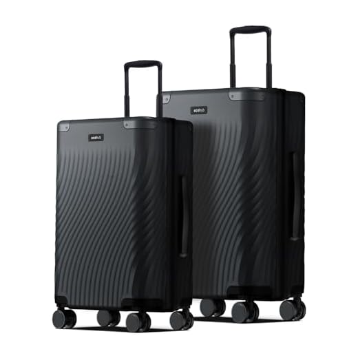 Best luggage brands organization ECOHUB Eco-Friendly Luggage Set