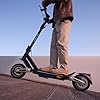 Trottinette Électrique NAVEE ST3 Pro - 75km Autonomie, 25km/h Max, 120kg Capacité, Éclairage Ambiance, Système Antidérapant TCS, Verrouillage Bluetooth, Pneus 10" Auto-obturants (IPX5) Pliable- Noir