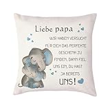 Hinweis: Nur Kissenbezug, ohne Kissenfüllung. Der Tasche Kissenbezug hat nur auf der Vorderseite ein Muster, bitte überprüfen Sie die Größe vor dem Kauf. Personalisierte Geschenke für mann.