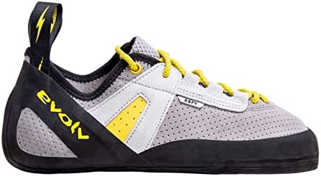EVOLV Defy Lace Climbing Shoes - Men's Fog Gray/Banana 10.5 Review | Image 3