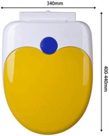 Toilet Seat, with Grip-Tight Bumpers, Quiet-Close, Quick-Release Hinges, Quick-Attach Hardware