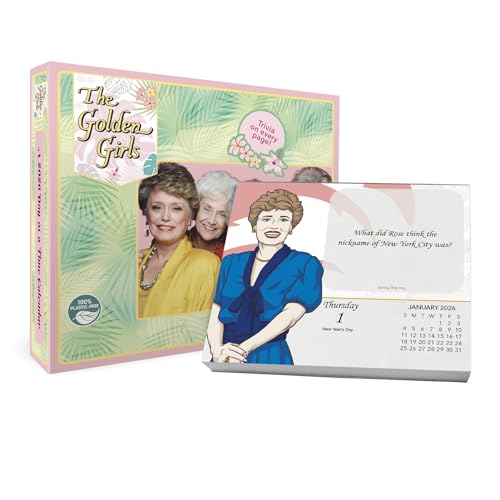2026 Golden Girls Day-at-a-Time Box Calendar