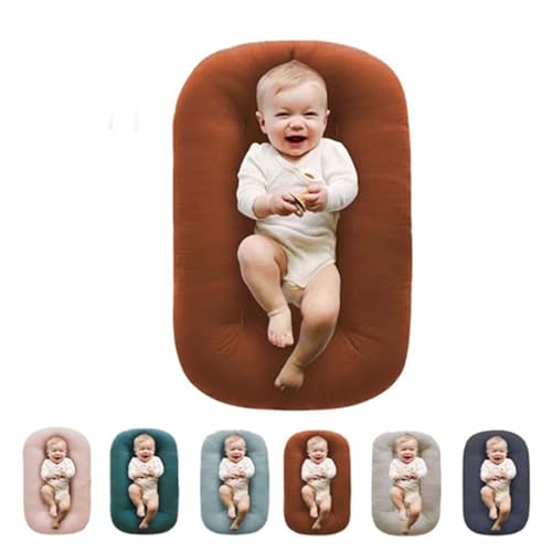 Image of oliwex Baby Lounger,Baby Lounge for Newborn,Infant Lounger for 0-12Months (Coffee)