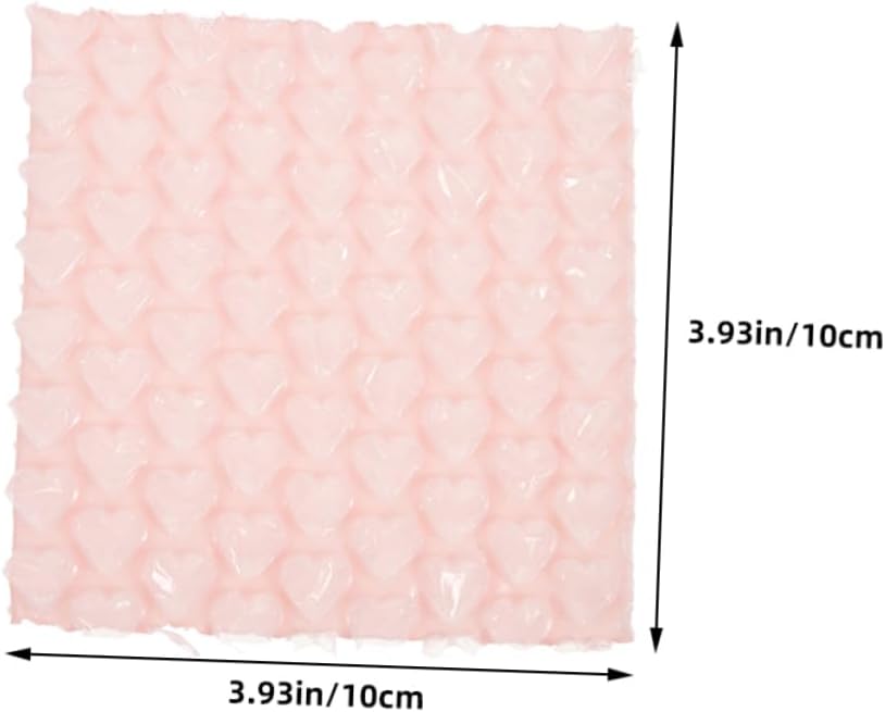 Ciieeo 100pcs Heart-shaped Bubble Mailers for Shipping Padded Envelopes for Moving and Mailing Shockproof Material for and Special Occasions