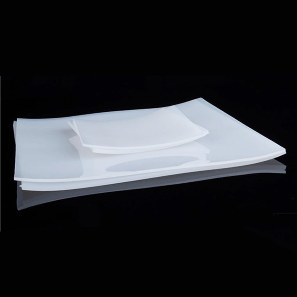Arkusze z litej gumy neoprenowej, Arkusz gumy silikonowej klasy spożywczej o grubości 100x100 mm i 0,5-12(Thickness 3.5mm)